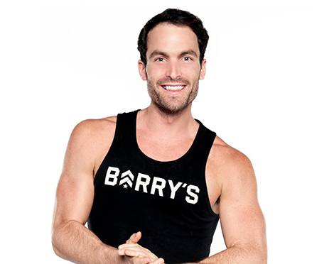 Barry's instructor Alex Sapot in blank tank