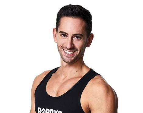 Headshot Barry's instructor Matt Griffin wearing black tank