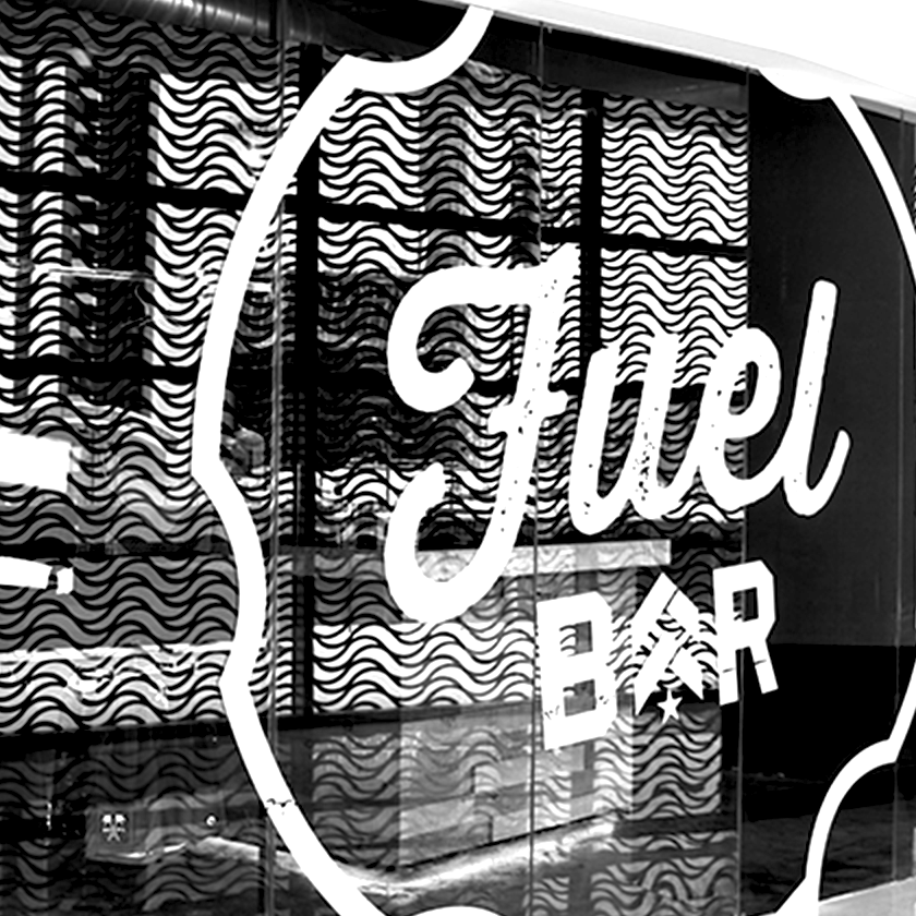 Barry's Bootcamp Fuel Bar window