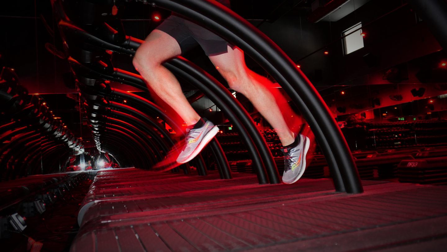 Barry's bootcamp top treadmill